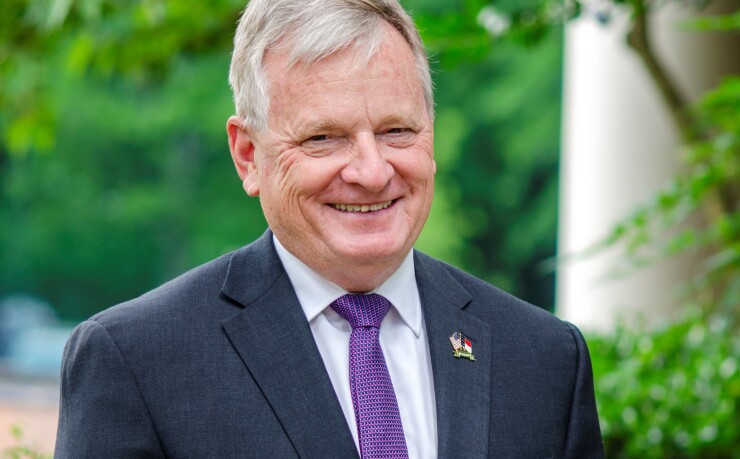 Republican Dale Folwell was elected North Carolina state treasurer in 2016 and re-elected in 2020.