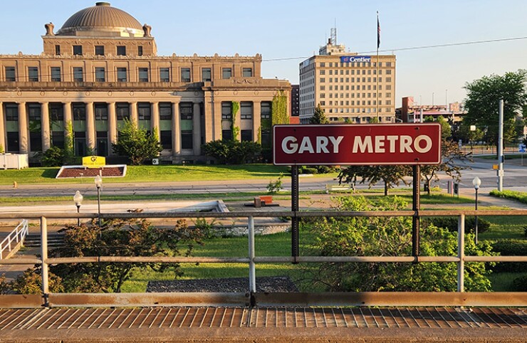 Downtown Gary, Indiana