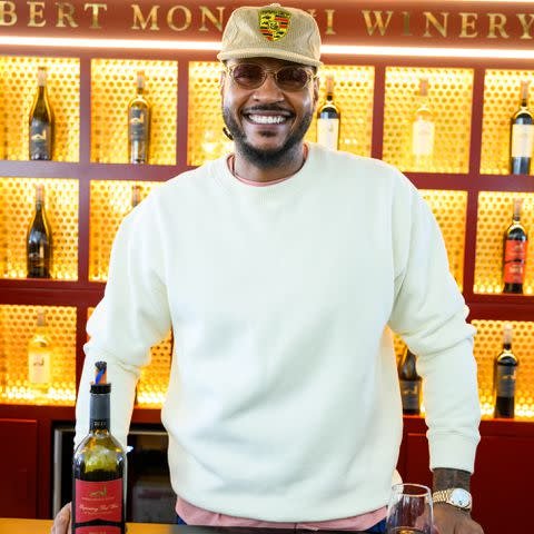 <p>C2 Photography </p> Carmelo Anthony attends the Food & Wine Classic in Aspen, Colo., on June 14.