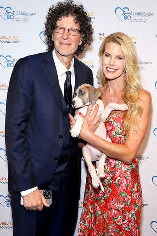 <p>Jamie McCarthy/Getty</p> Howard and Beth Stern