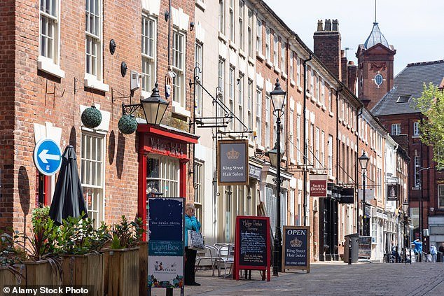 Period building in King Street, Wolverhampton