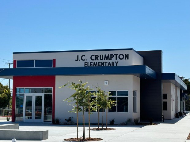 J.C. Crumpton Elementary School has gotten various upgrades and repairs since Measure P, a $110 million bond, was passed in 2010. (Courtesy of PK Diffenbaugh)