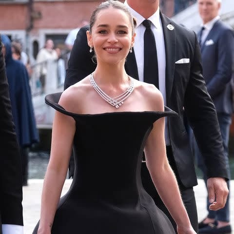 <p>SplashNews</p> Emilia Clarke