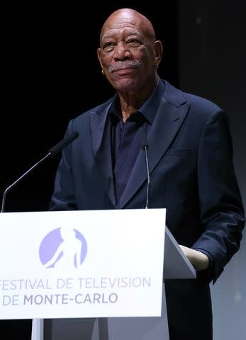 <p>Pascal Le Segretain/Getty</p> Morgan Freeman