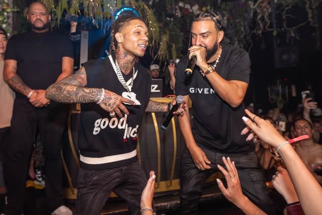 <p>Courtesy of Darnopolis</p> Swae Lee and French Montana