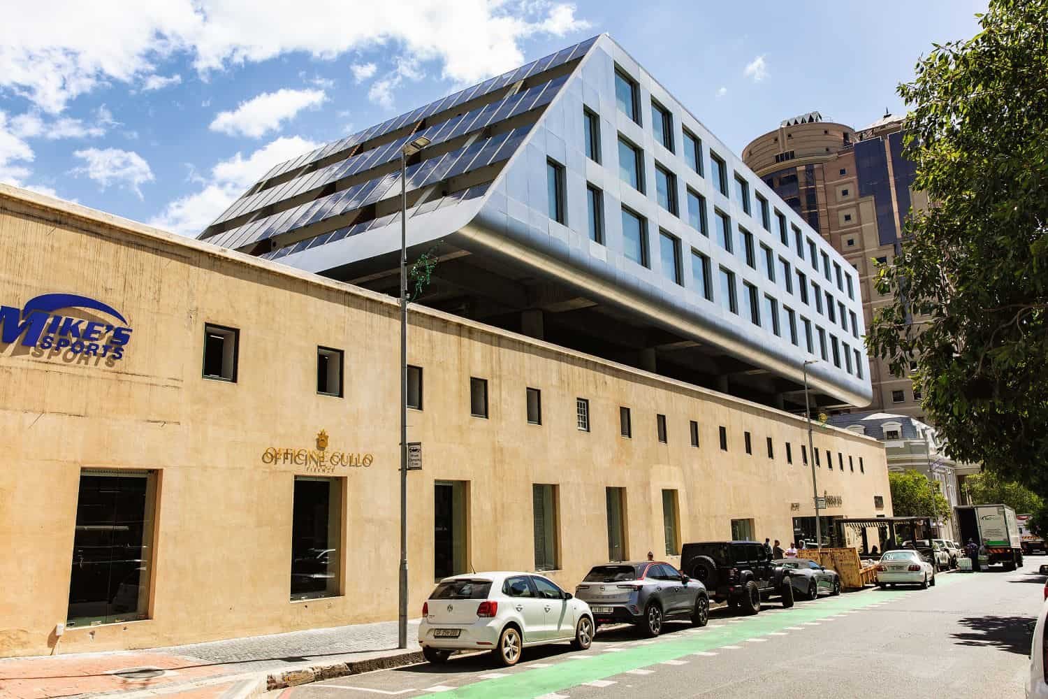 The Barracks – a mixed-use building in Bree Street, Cape Town, that was completed in 2023. Image: Carmen Lorraine