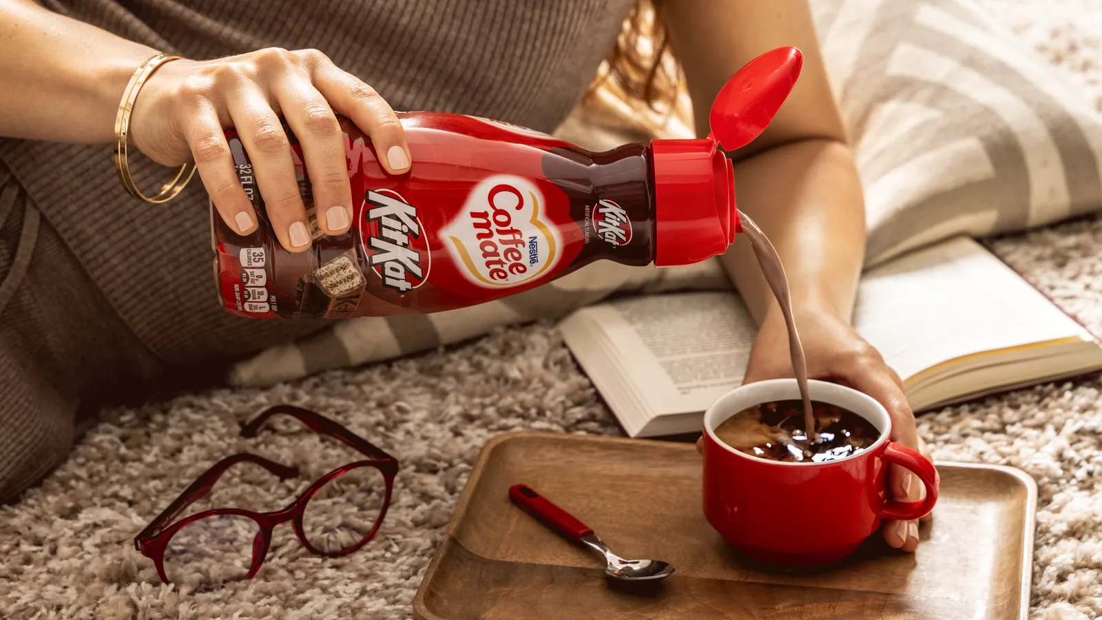 KitKat partners with Coffee mate on a new creamer.