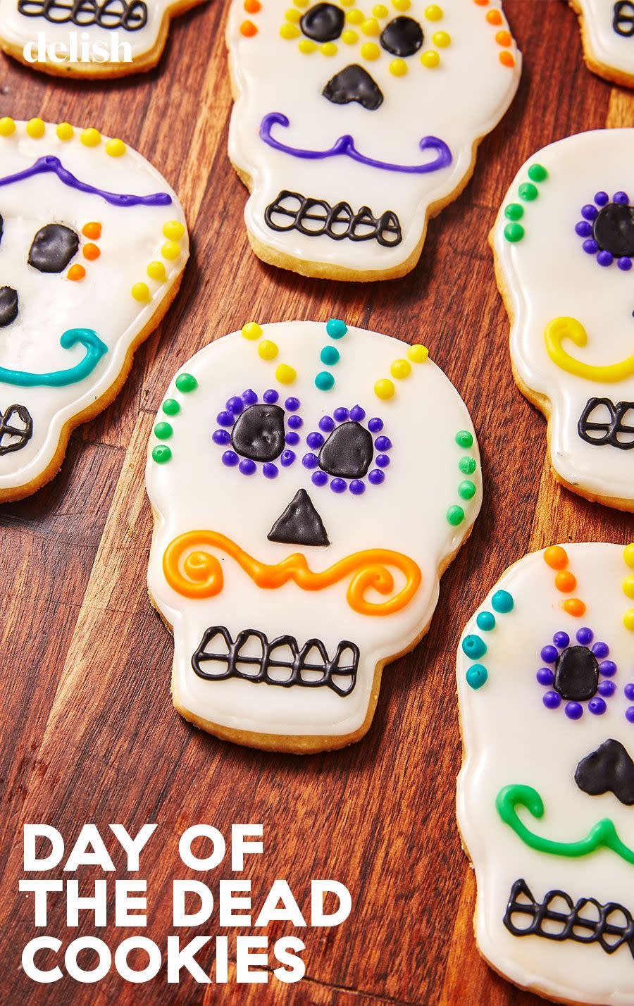 Day of the Dead Cookies - Delish.com