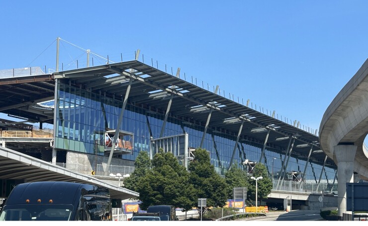 JFK Terminal 6 construction in July 2024