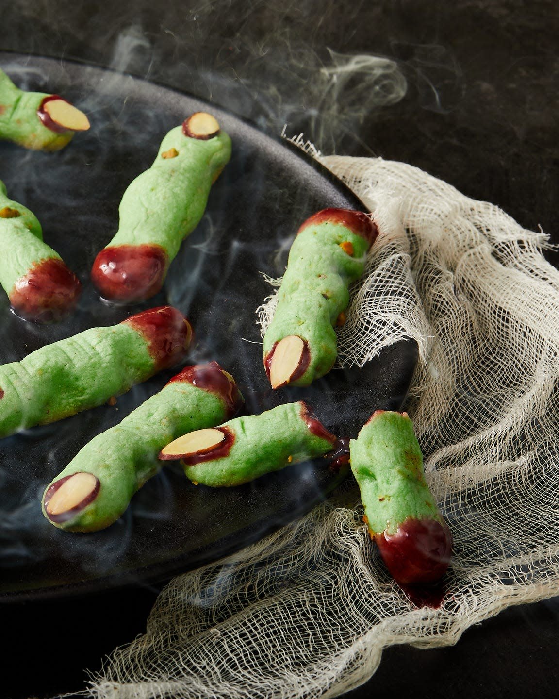 witch finger cookies