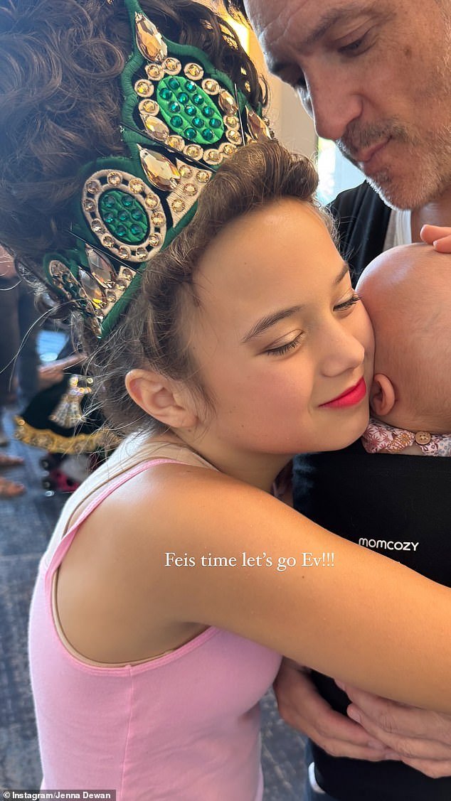 Jenna also posted pics celebrating her daughter's dance achievements on her Instagram Stories