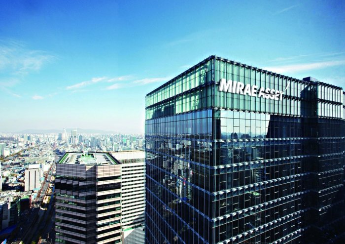 Mirae　Asset　Securities　headquarters　in　Seoul