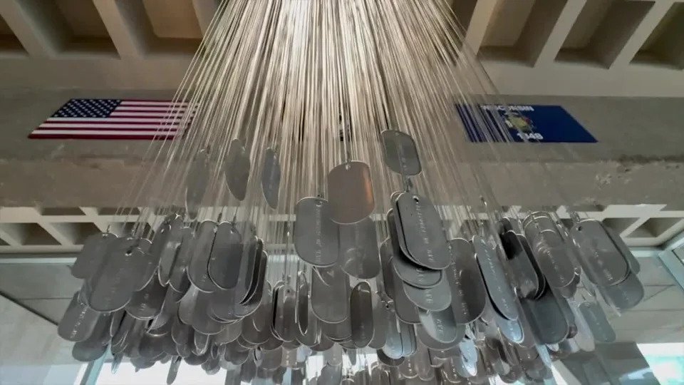<div>New display at Milwaukee County War Memorial Center</div>