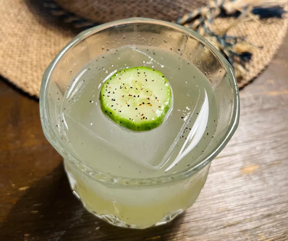 "Señor Pepino y Friends" drink by Carlos Victoria (photo provided by Anita Bulan)