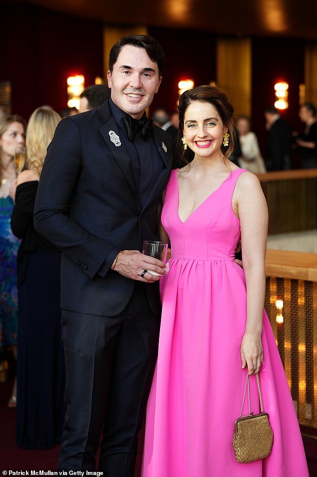 Pietras and a friend in May 2024