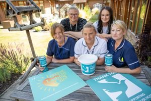 B&DWM & BWM - SGB-44585 - Nightgale House Hospice's team fundraising during its Longest Day campaign