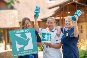 B&DWM & BWM - SGB-44603 - Barratt and David Wilson Homes' £1,000 donation became £2,000 during the hospice's fundraiser