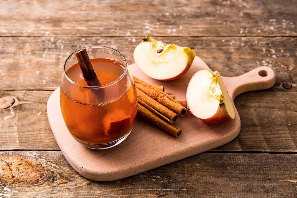 Apple Cider Old-Fashioned Mocktail