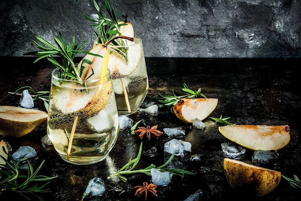 Virgin Cinnamon Pear Mocktail