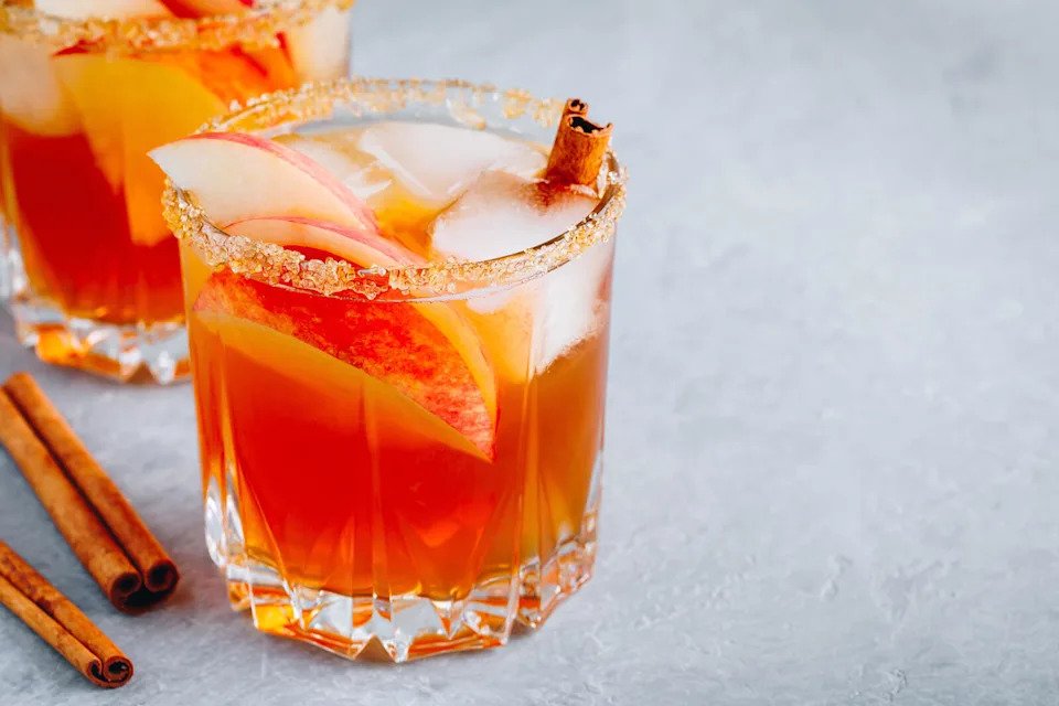 Caramel Apple Mocktail