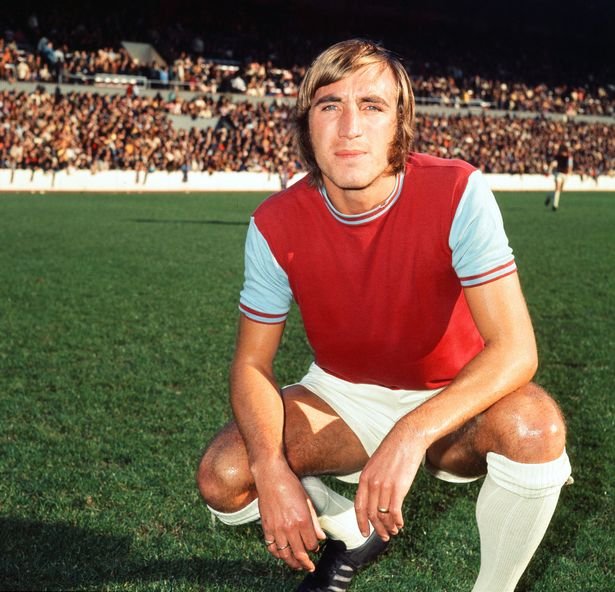 West Ham legend Billy Bonds who has sadly died aged 79