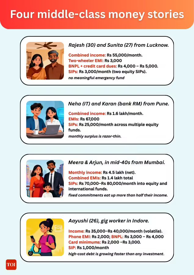 4 middle-class money stories