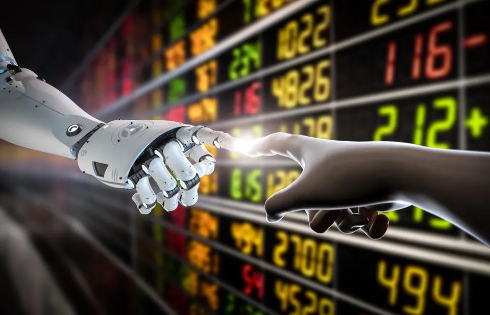 Financial technology concept