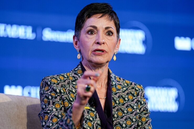 Edward Jones Managing Partner Penny Pennington spoke earlier this month at the Semafor World Economy Summit during the International Monetary Fund and World Bank Spring meetings in Washington, D.C. The company's annual revenue rose 10% in 2025 to $17.9 billion.