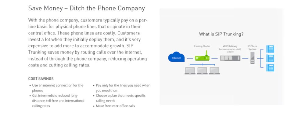 Intermedia Unite screenshot.