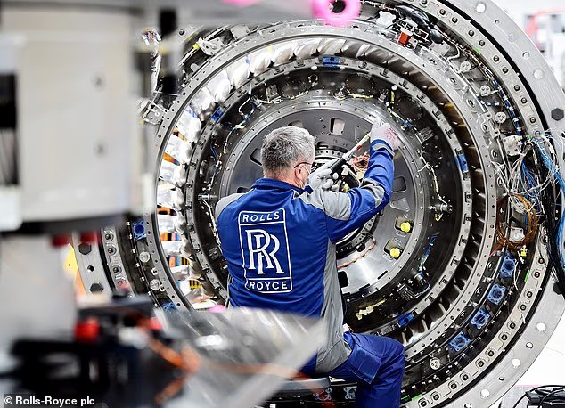 Engineering giant Rolls-Royce is among Isa investors' top held stocks