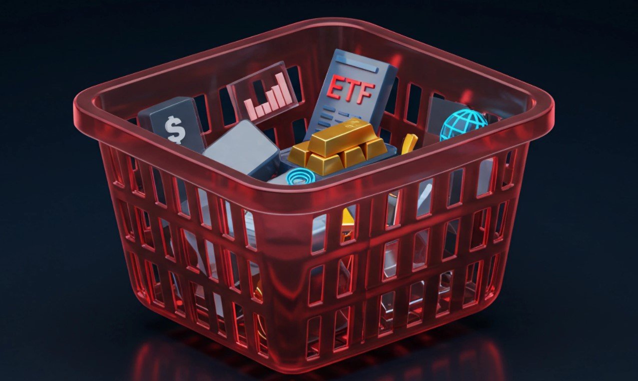 ETF Basket Concept.