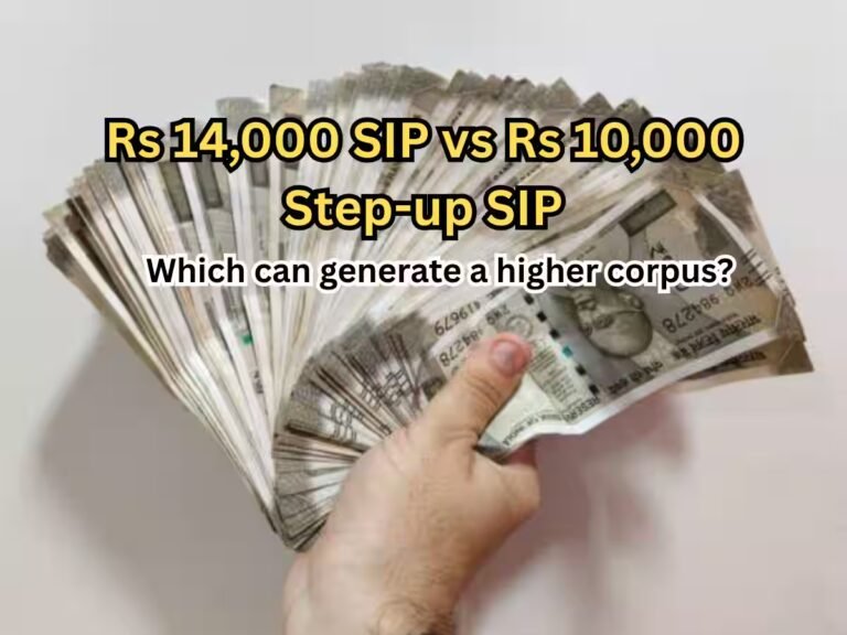 Rs 14,000 SIP vs Rs 10,000 Step-up SIP: Which can generate a higher corpus in 10,20 & 30 years?