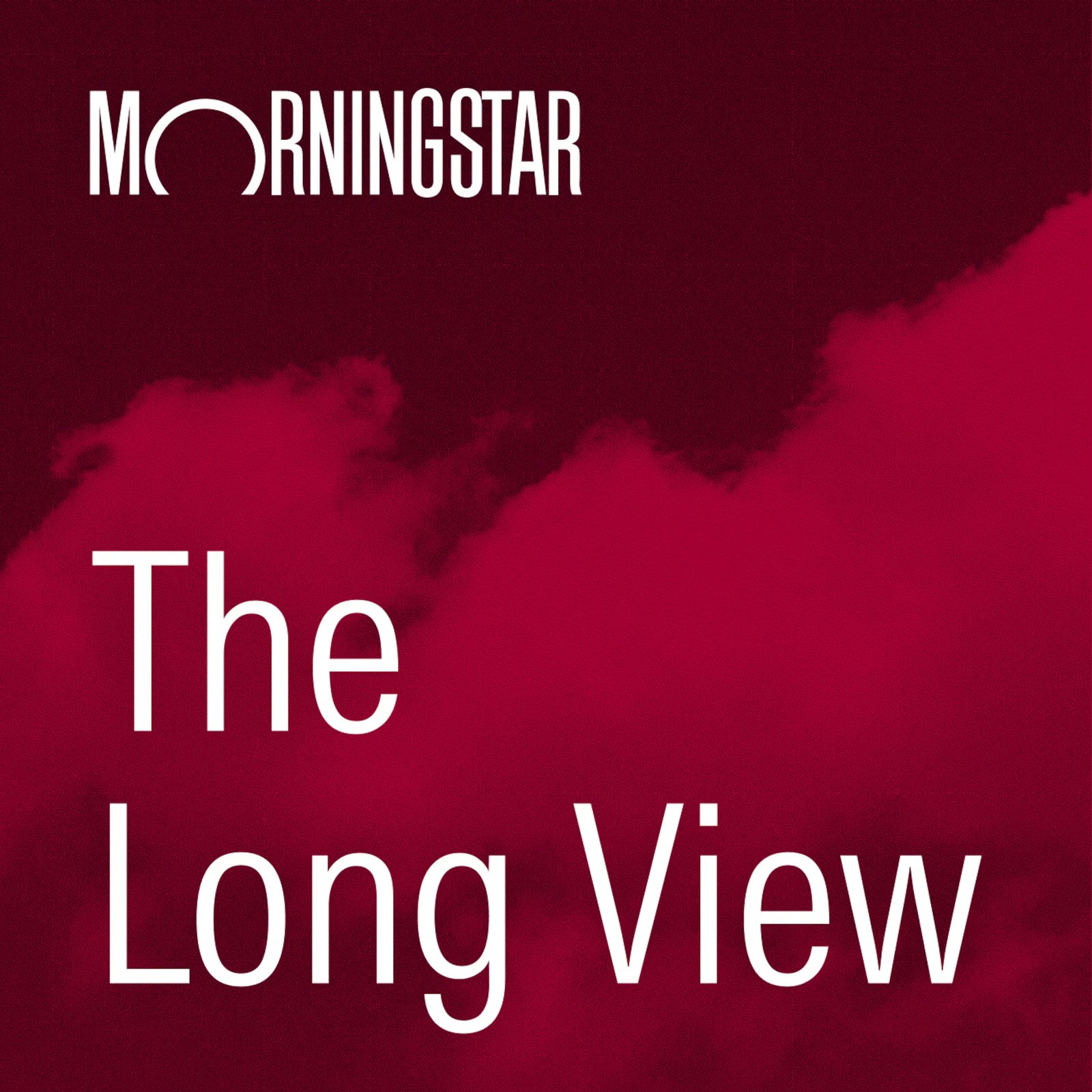 Collage illustration featuring "The Long View" podcast