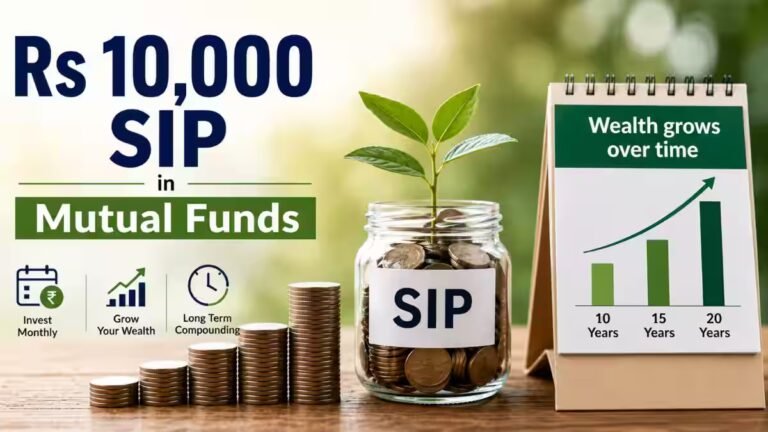 Rs 10,000 SIP in Mutual Funds: See how your investment could grow in 10, 15 and 20 years
