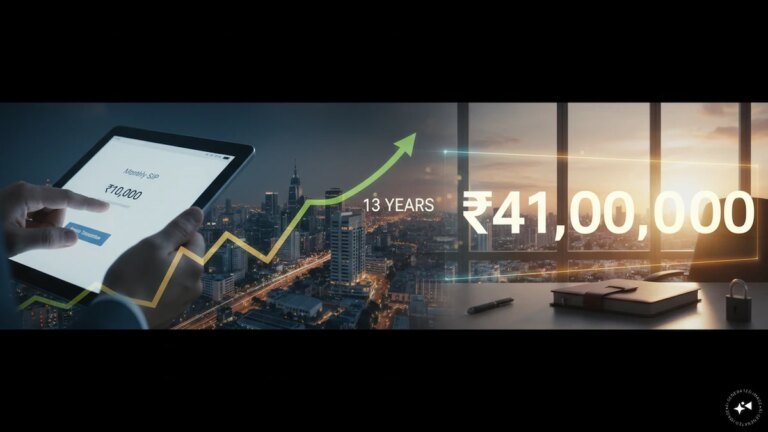 ₹10,000 monthly SIP in this mutual fund has grown to over ₹41 lakh in 13 years